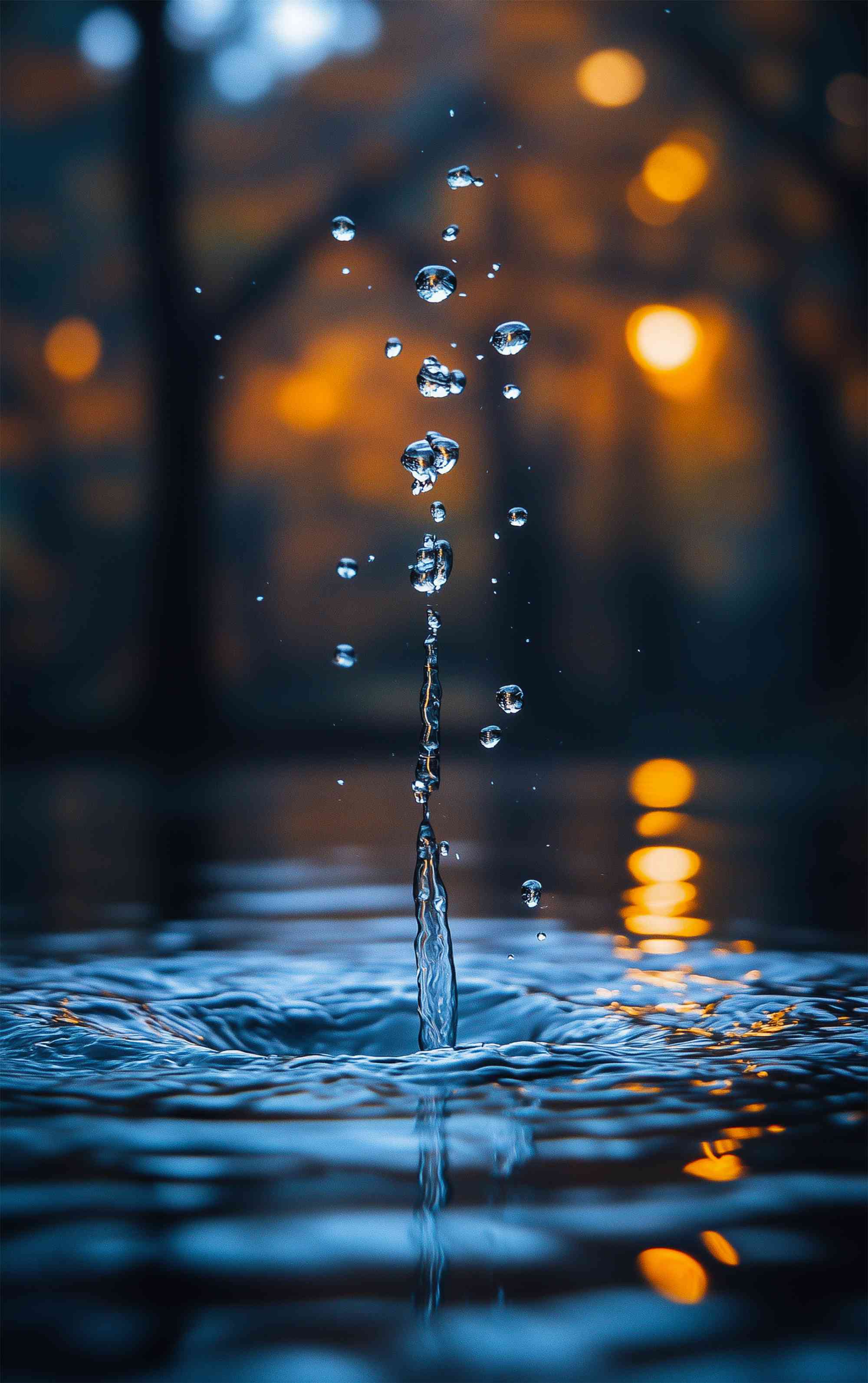 Wallpaper - Water droplet | MirrorLog